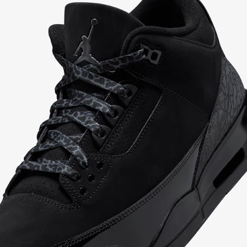 Jordan 3 Black Cat Detailbild
