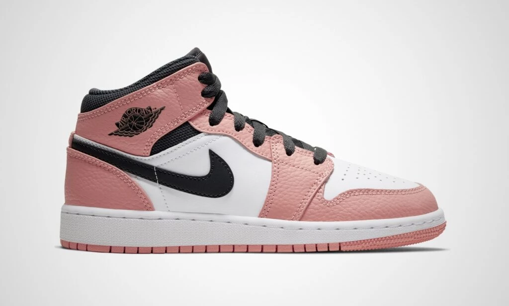 Pink Jordans Damen Mid Nike WMNS Air Jordan Mid Pink Quartz 555112