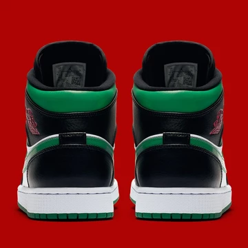 Nike Air Jordan 1 Mid Green Toe