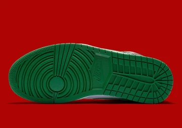 Nike Air Jordan 1 Mid Green Toe