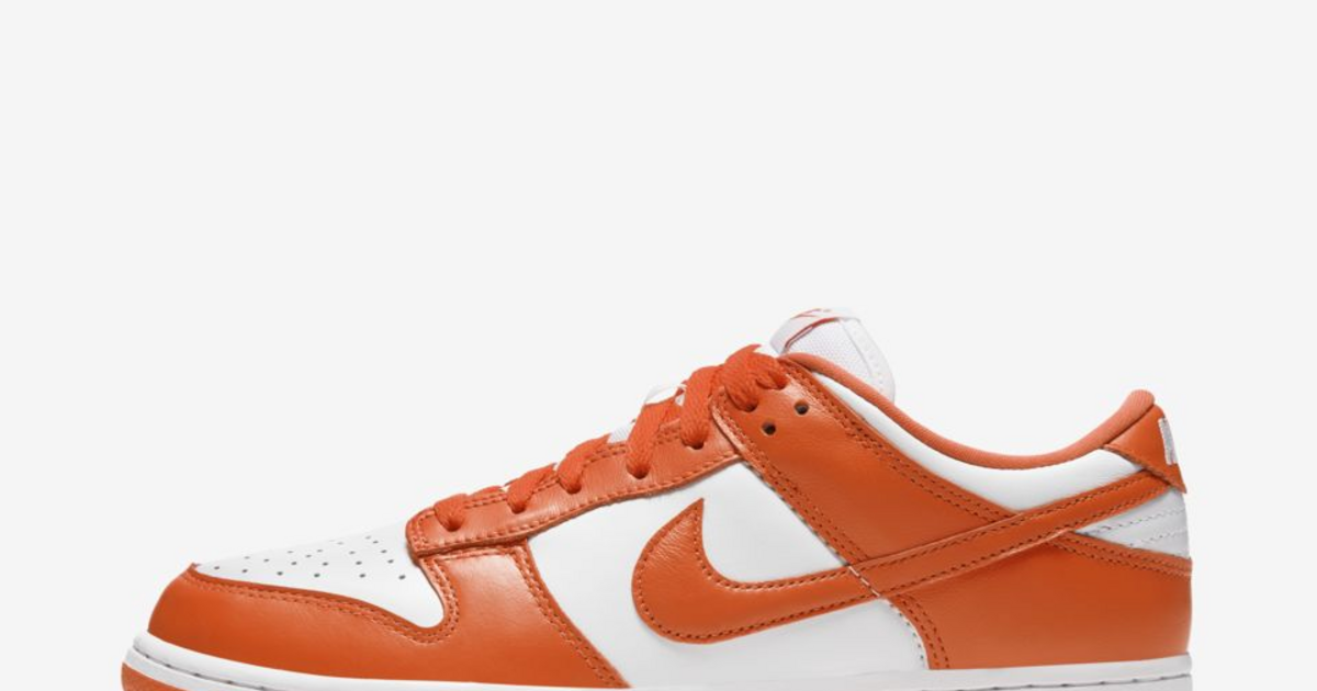 Dunk low orange discount