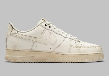 .SWOOSH x Nike Air Force 1 Low Dirty Triple White