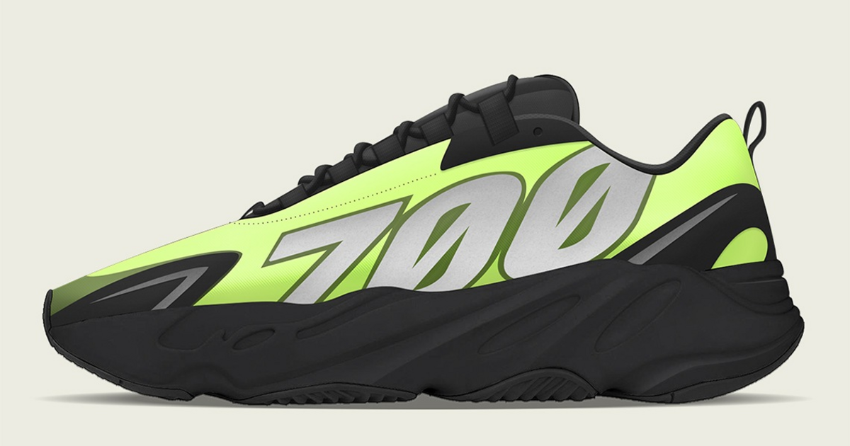 adidas Yeezy Boost 700 MNVN Phosphor Dead Stock