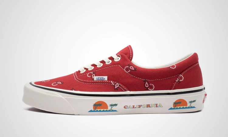 Vans OG Era LX Paisley Red