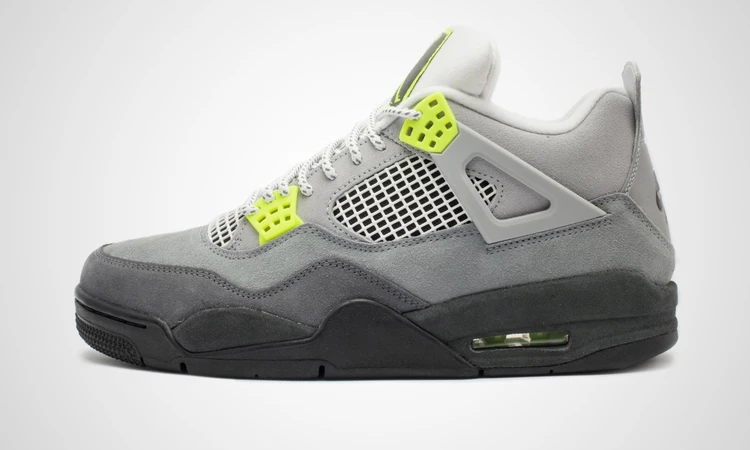 Air jordan 4 grey green online