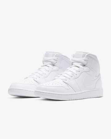 Nike Air Jordan 1 Mid All White
