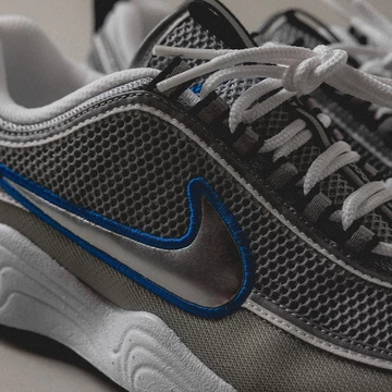 Nike Air Zoom Spiridon SP Metallic Silver Mood Swoosh