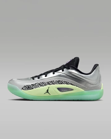 Air Jordan Zion 4 Damascus Steel Außenseite