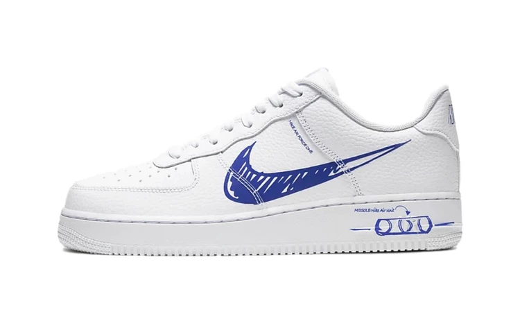 Nike Air Force 1 Utility Sketch Pack Blue