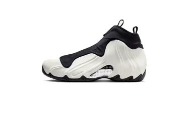 Nike Air Flightposite High Sail Black