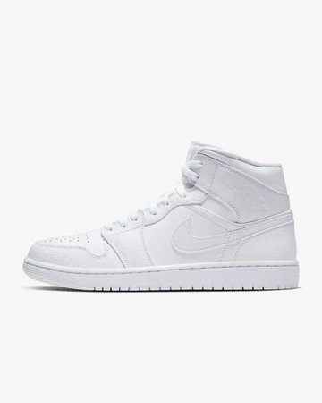 Nike Air Jordan 1 Mid All White