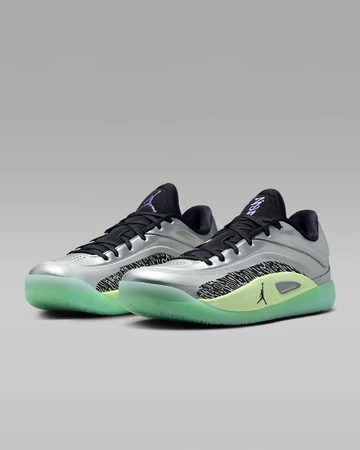 Air Jordan Zion 4 Damascus Steel Paar Außenseite