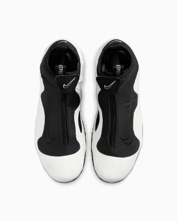 Nike Air Flightposite High Sail Black Paar von oben