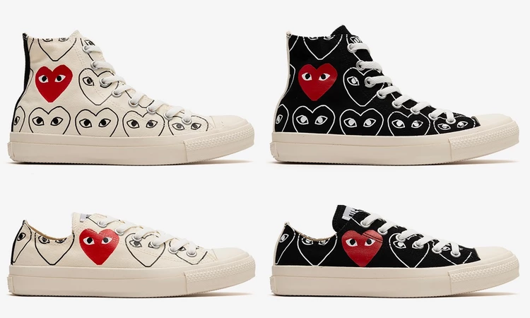 Converse x CDG Play 70 Dead Stock