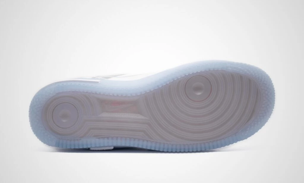 Gum Air Force One Clear Nike Air Force React White Ice CQ8879-100
