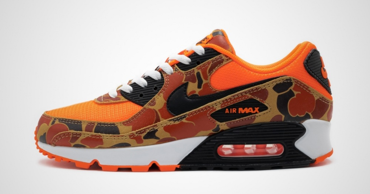 orange duck camo air max