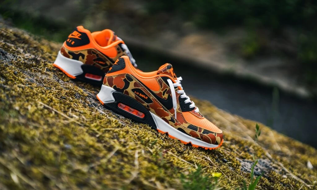 Nike Air Max 90 Orange Duck Camo Dead Stock