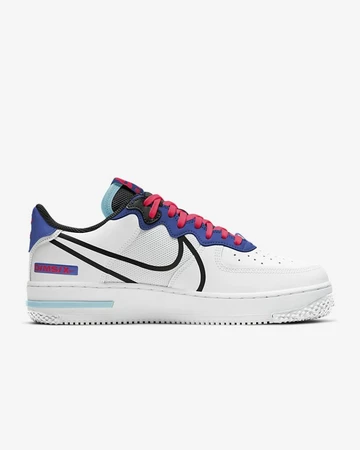 Nike Air Force 1 React Laser Crimson