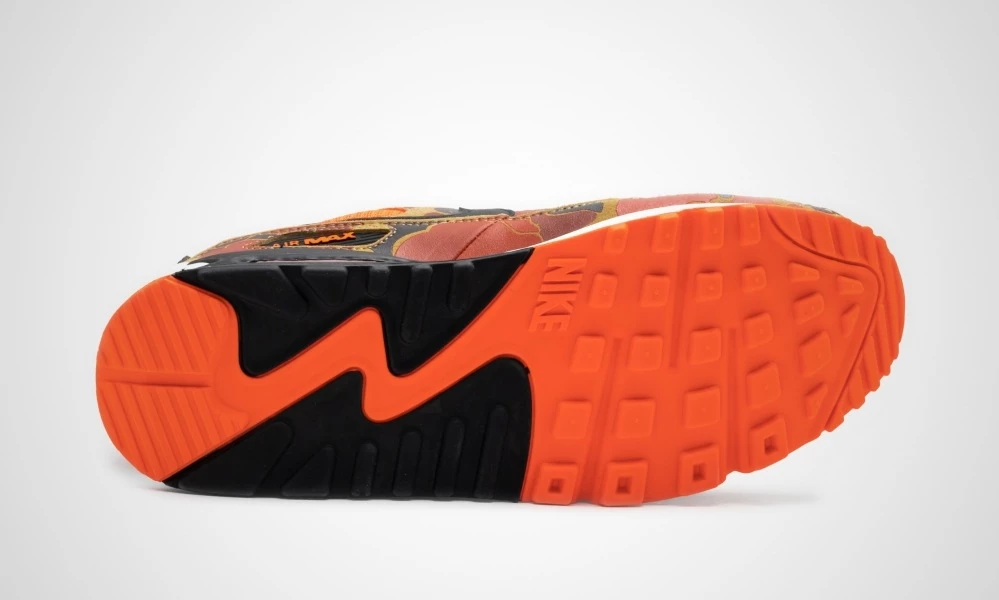 Nike Air Max 90 Orange Duck Camo CW4039 800 | Dead Stock