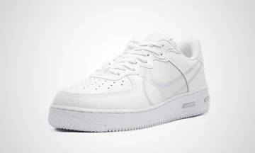 Nike Air Force 1 React All White