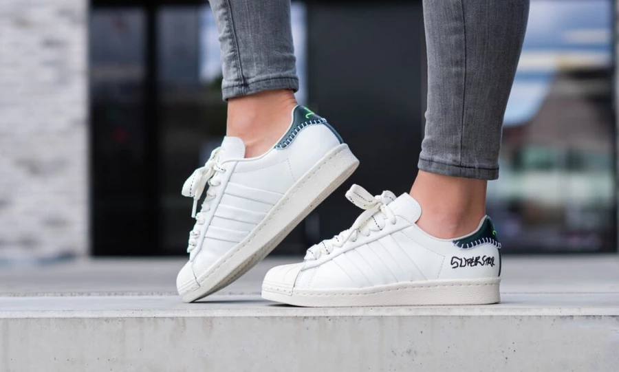 adidas gazelle silver green womens Adidas Superskate Schuh Hellgrau / Grün / Weiss main image 0