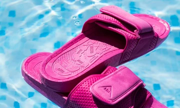 adidas x Pharrell Boost Slide Pink