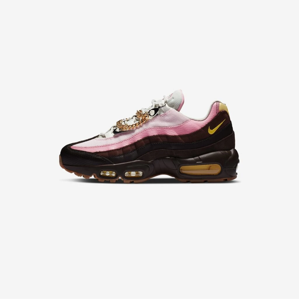 公式正規品!★ NIKE AIR MAX 95 CUBAN LINKS Nike Air Max 95 Cuban Link Velvet Brown (Women's) - CZ0466