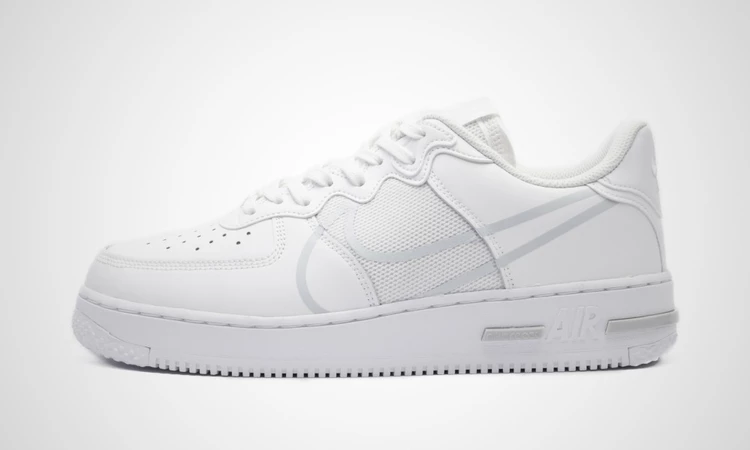 Nike Air Force 1 React All White