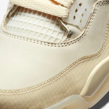 Off-White x Nike Air Jordan 4 Sail