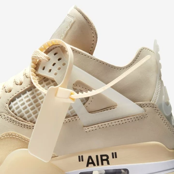 Off-White x Nike Air Jordan 4 Sail