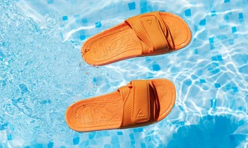 adidas x Pharrell Boost Slide Orange
