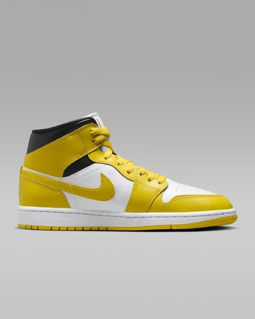 Jordan 1 Mid Vivid Sulfur Innenseite