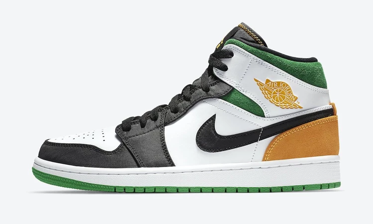 Nike Air Jordan 1 Mid Lucky Green