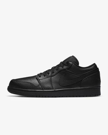 Nike Air Jordan 1 Low Triple Black
