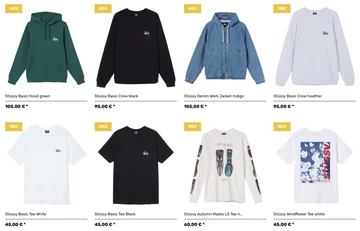 New Stüssy Drop at Zupport