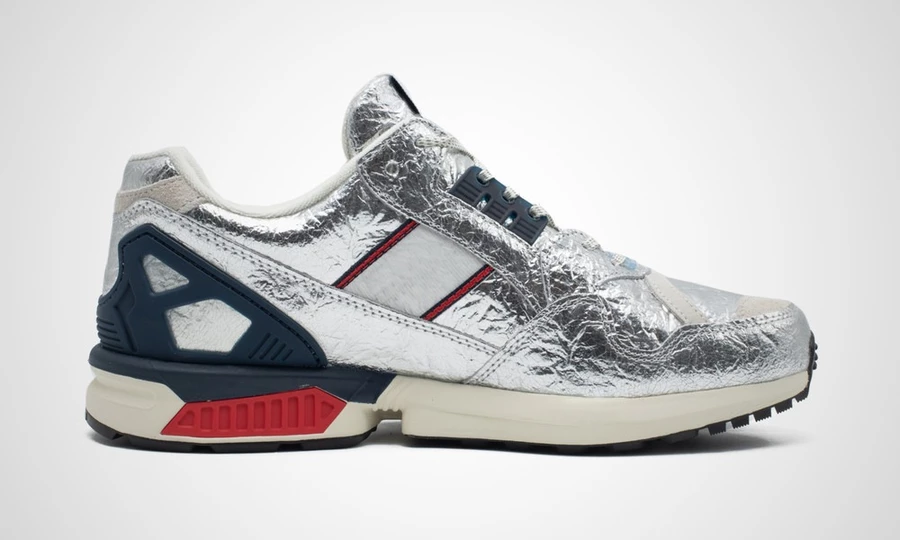 Silver Metallic Adidas Originals Concepts X Adidas Zx 9000 Adidas
