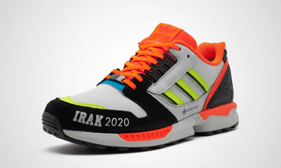 adidas x Iraq ZX 8000 GTX Grey FX0371 | Dead Stock