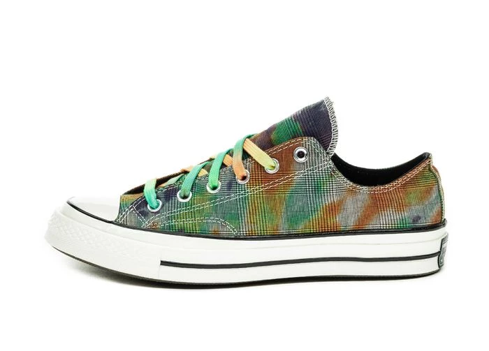 Converse Chuck Taylor Low Tie Dye Plaid 168879C | Dead Stock
