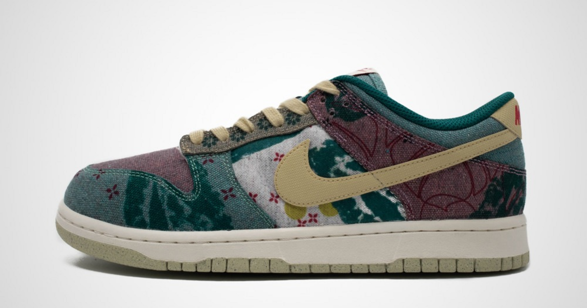 nike dunk low community garden price