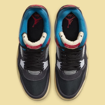 Nike x Union LA Air Jordan 4 Noir Black