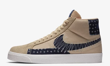 Nike SB Zoom Blazer Mid Sashiko Sesame