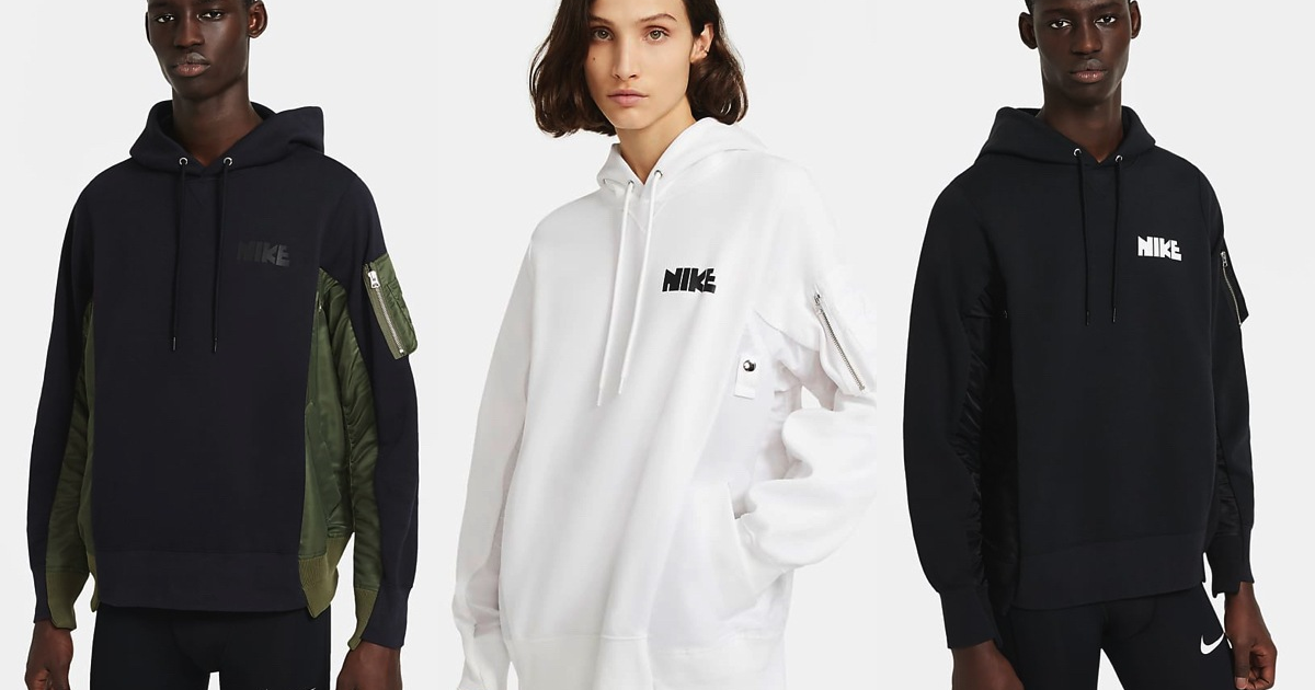 Nike x Sacai Hoodie CT3269-043 | Dead Stock