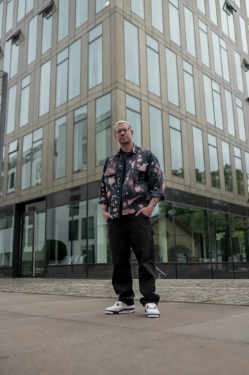 Jordan 4 PSG - on feet