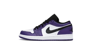 Jordan 1 Low Court Purple
