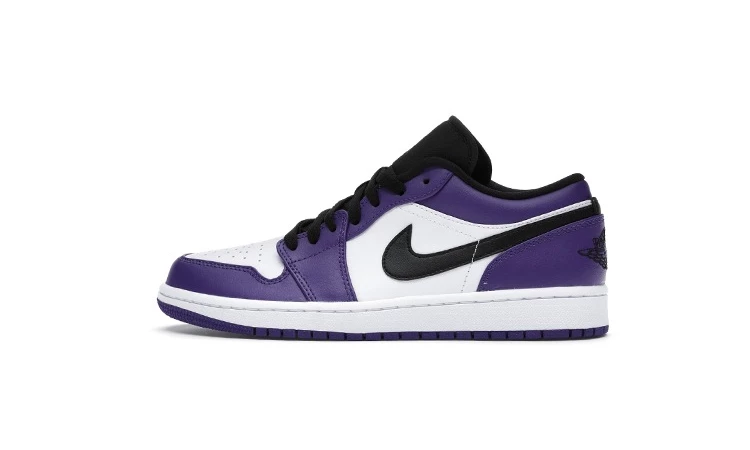 Jordan 1 Low Court Purple