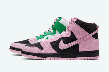 Nike SB Dunk High Invert Celtics