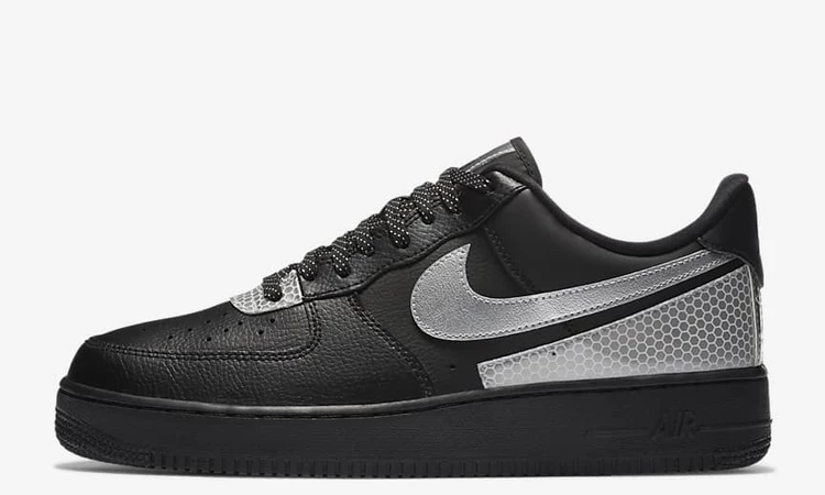 Nike Air Force 1 3M Black