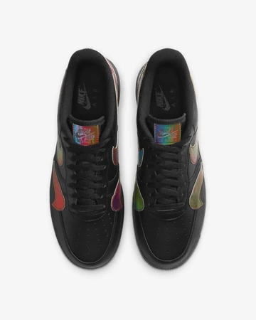 Nike Air Force 1 Misplaced Swoosh Black