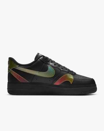 Nike Air Force 1 Misplaced Swoosh Black
