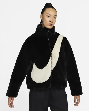 Nike Faux Fur Jacket